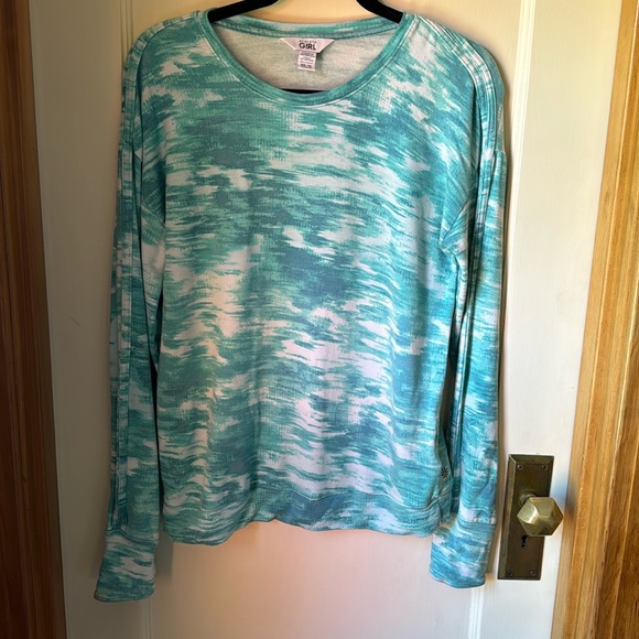 Athleta Girl Ride the Wave Sweatshirt EUC size XXL 16 - Picture 1 of 6
